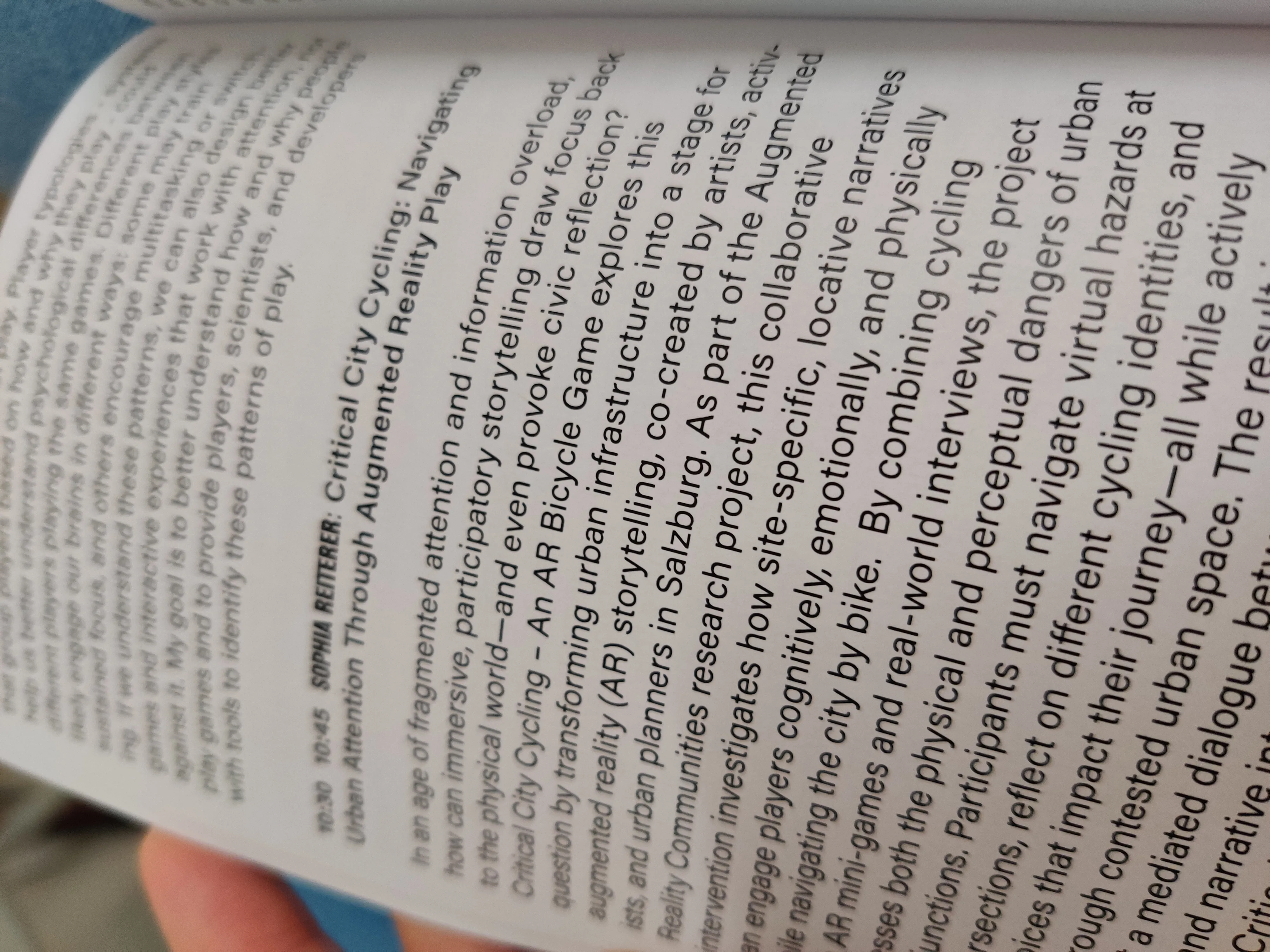 Programm Heft ZIP-SCENE-Conference