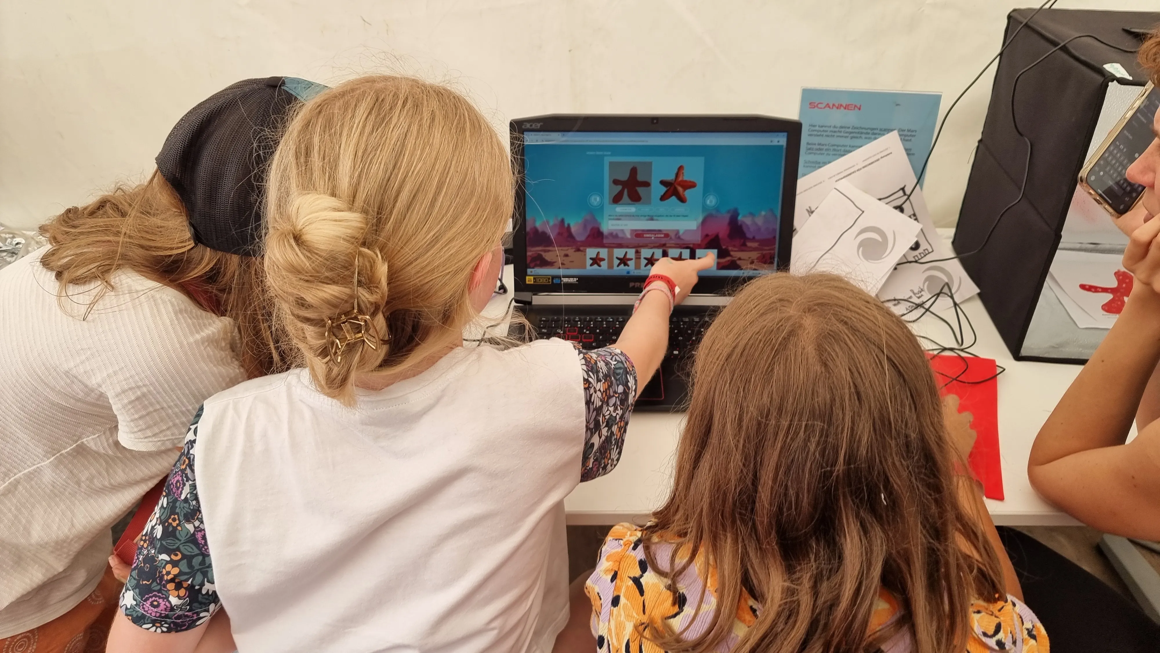 Kinder kreieren ihre Stadtutopie AR Communities