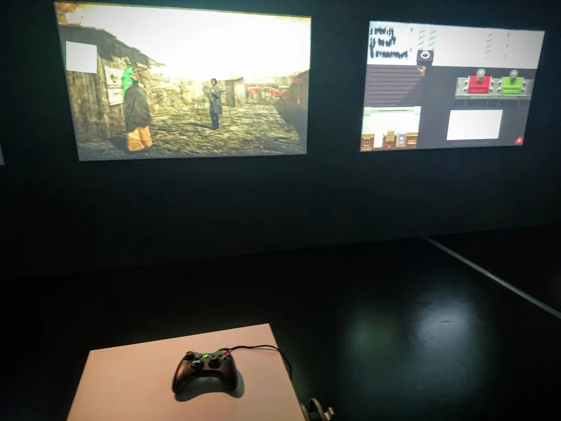 Ausstellung von Frontiers und From Darkness im ZKM Karlsruhe