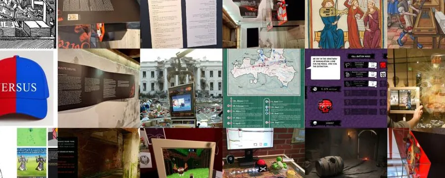 VERSUS - Alle Ausstellungsobjekte auf einem Blick. 