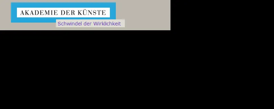 Frontiers bei Ausstellung "Schwindel der Wirklichkeit"