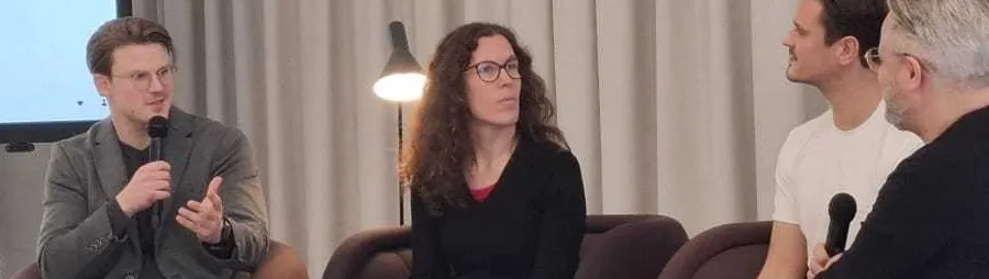 Panel Discussion Pedagogy and Technology at Sonophilia Conference 2025. Credits: Merzmensch